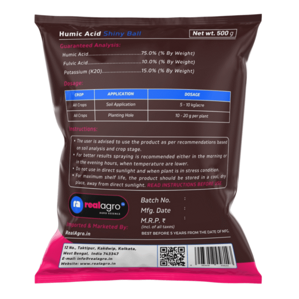 Humic Acid Fertilizer – Soil Conditioner & Root Booster (500g) - Image 2