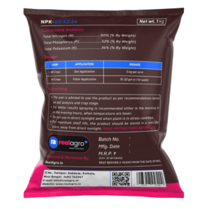 NPK 0 52 34 – High-Phosphorus Fertilizer (1kg)