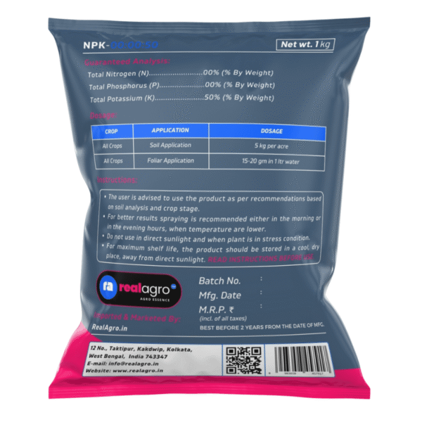 NPK 00 00 50 – High-Potassium Fertilizer (1kg) - Image 2